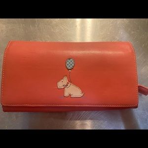 Pink radley wallet